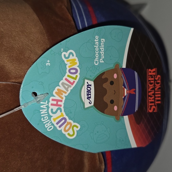 NWT Stranger Things Ahoy Chocolate pudding Original Squishmallows - Picture 4 of 7